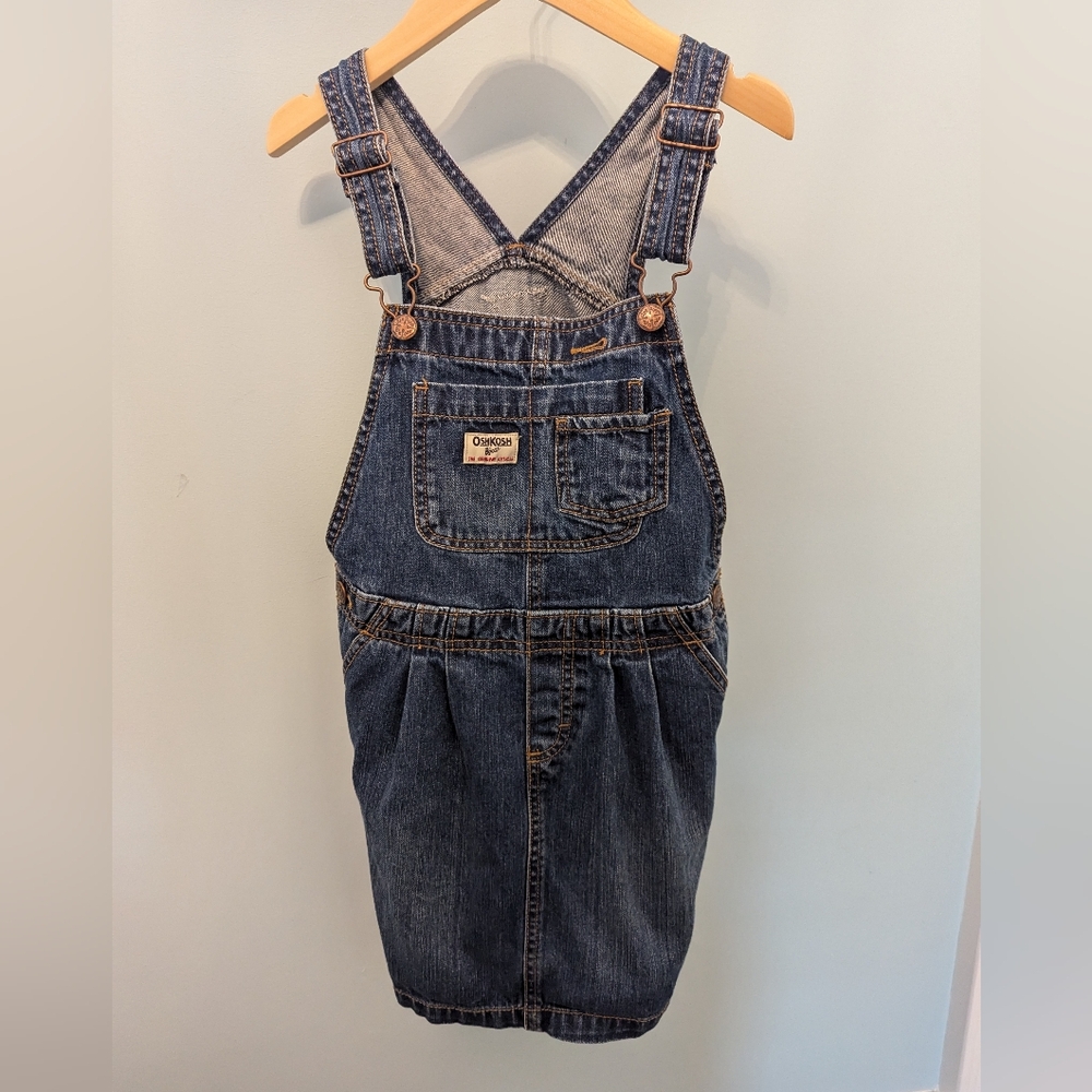 Denim OshKosh overalls/skirtalls